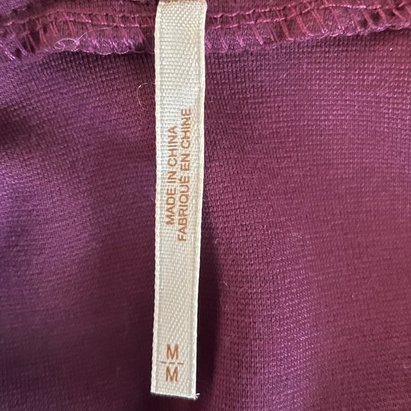 Free People Magenta Dress with Floral Applique - Picture 11 of 11